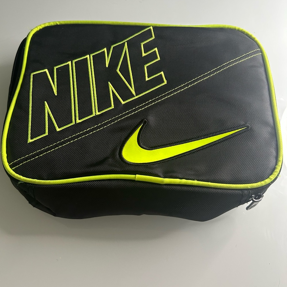 Nike Black and Yellow Lunch box
